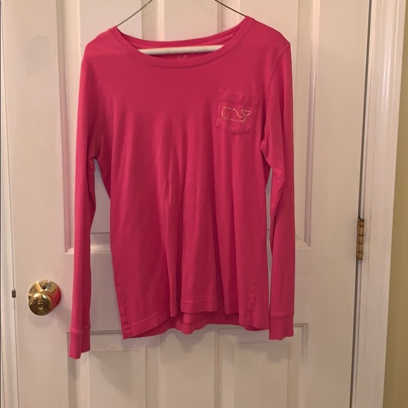 Pink Vineyard Vines long sleeve - Picture 1 of 3